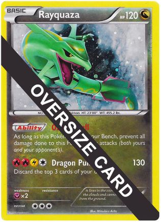 Image of Rayquaza XY64  - Holofoil Jumbo Cards - Promo