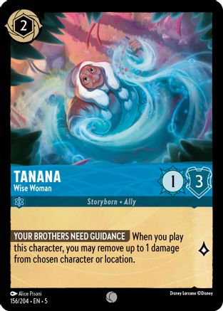 Image of Tanana - Wise Woman (156/204) - Shimmering Skies Cold Foil