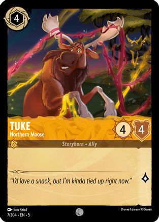 Image of Tuke - Northern Moose (7/204) - Shimmering Skies Cold Foil