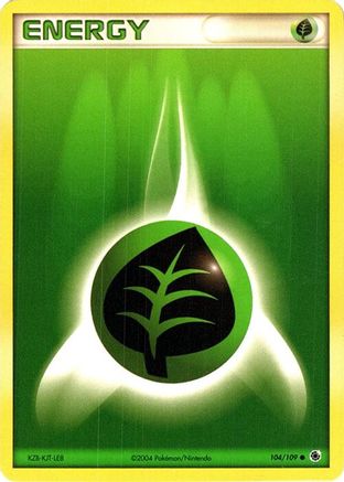 Image of Grass Energy - 104/109 (No E-Reader)/109  Deck Exclusives - Common