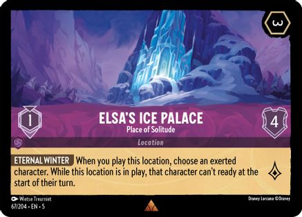 Image of Elsa's Ice Palace - Place of Solitude (67/204) - Shimmering Skies