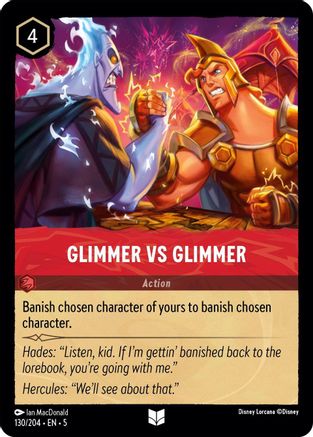 Image of Glimmer vs Glimmer (130/204) - Shimmering Skies Cold Foil