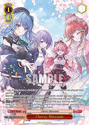 Image of Cherry Blossom (PR) (HOL/WE45-PE10 PR) - hololive production feat. Weiss Schwarz Ambassadors Premium Set