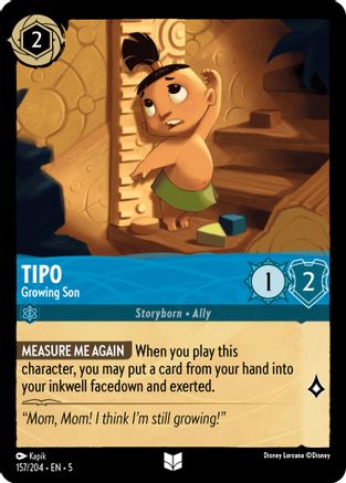 Image of Tipo - Growing Son (157/204) - Shimmering Skies Cold Foil