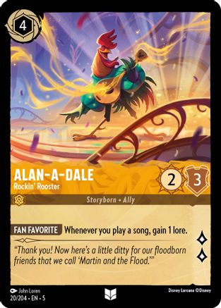 Image of Alan-A-Dale - Rockin' Rooster (20/204) - Shimmering Skies