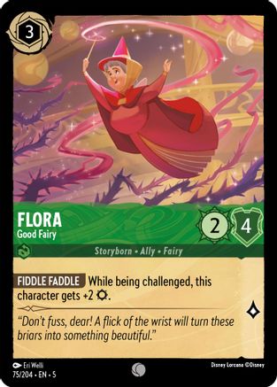 Image of Flora - Good Fairy (75/204) - Shimmering Skies Cold Foil