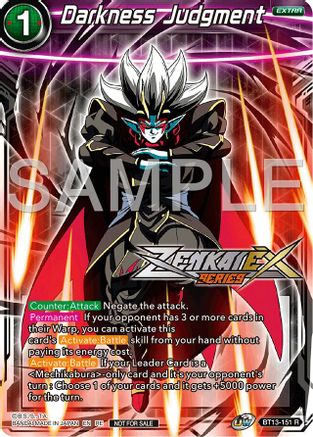Image of Darkness Judgment (Event Pack 15) (BT13-151) - Promotion Cards