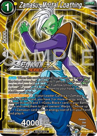 Image of Zamasu, Mortal Loathing (Event Pack 15) (BT16-091) - Promotion Cards
