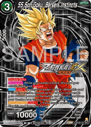 Image of SS Son Goku, Berserk Instincts (Event Pack 15) (BT20-121) - Promotion Cards