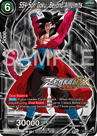 Image of SS4 Son Goku, Beyond All Limits (Event Pack 15) (P-262) - Promotion Cards