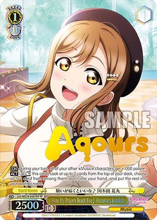 Image of I Hope My Prayers Reach You Hanamaru Kunikida (FP) (LSS/WE39-E007FP FP) - Love Live! School Idol Festival Series 10th Anniversary Premium Booster