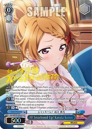 Image of All Smartened Up! Kanata Konoe (FP) (LNJ/WE39-E042FP FP) - Love Live! School Idol Festival Series 10th Anniversary Premium Booster