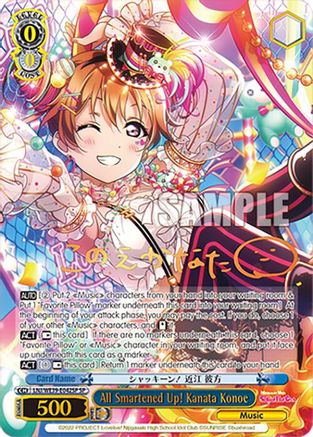 Image of All Smartened Up! Kanata Konoe (SP) (LNJ/WE39-E042SP SP) - Love Live! School Idol Festival Series 10th Anniversary Premium Booster