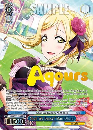 Image of Shall We Dance? Mari Ohara (FP) (LSS/WE39-E046FP FP) - Love Live! School Idol Festival Series 10th Anniversary Premium Booster
