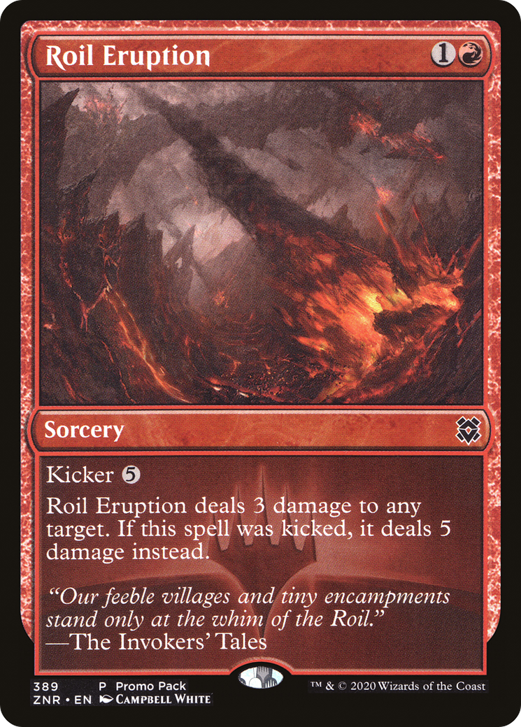 Image of Roil Eruption (PPZNR-389) - Zendikar Rising