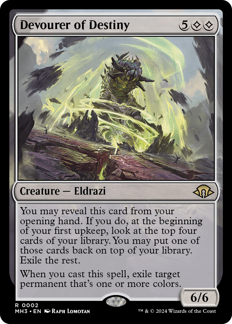 Image of Devourer of Destiny (MH3-002) - Modern Horizons 3 Foil