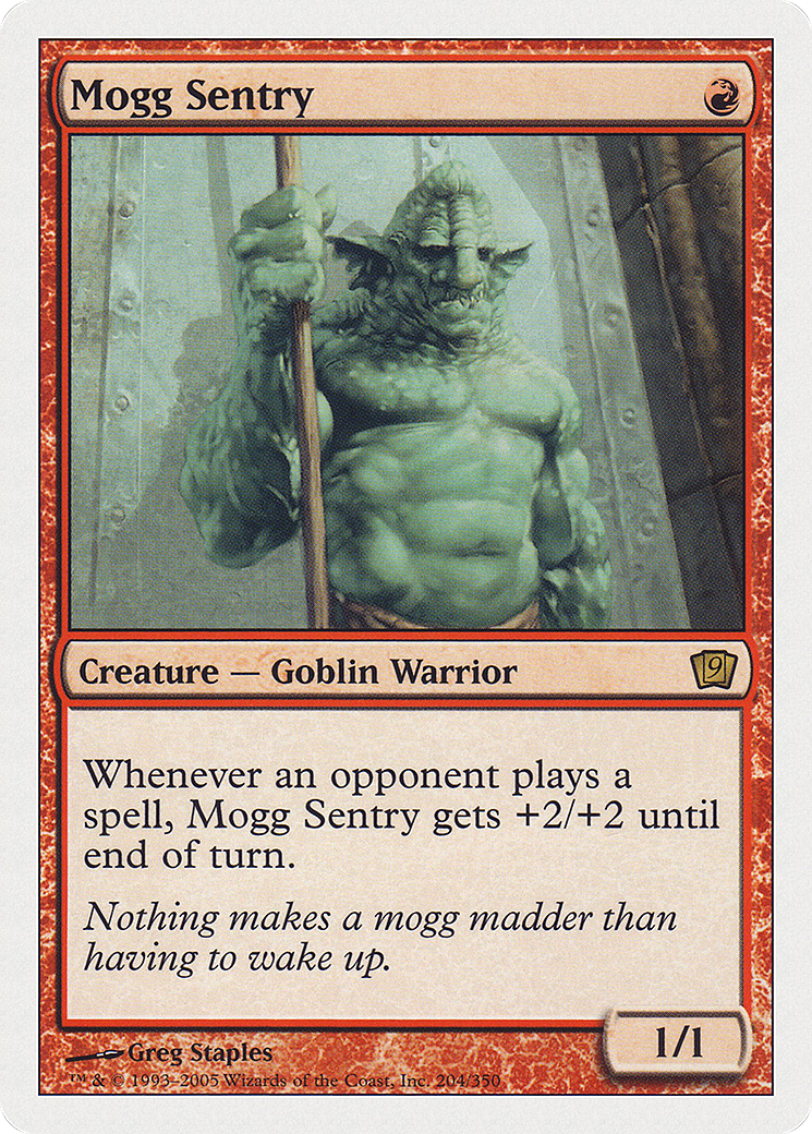 Image of Mogg Sentry (9ED-204) - 9th Edition