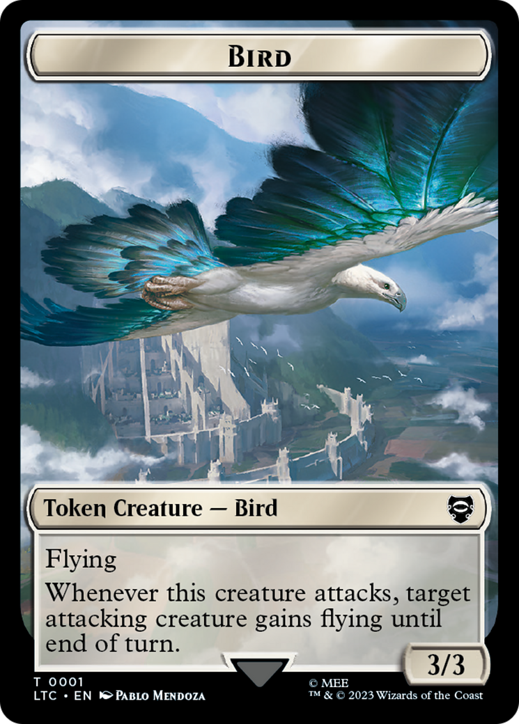 Image of Bird (TLTC-001) - Tales of Middle-earth Commander Tokens