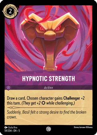 Image of Hypnotic Strength (59/204) - Shimmering Skies Cold Foil