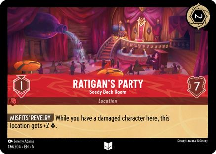 Image of Ratigan's Party - Seedy Back Room (136/204) - Shimmering Skies