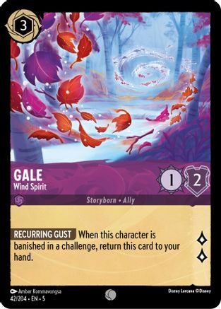 Image of Gale - Wind Spirit (42/204) - Shimmering Skies