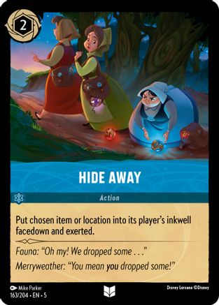 Image of Hide Away (163/204) - Shimmering Skies Cold Foil