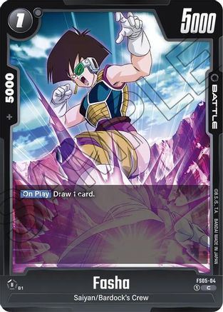 Image of Fasha (FS05-04) - Starter Deck 5 Bardock
