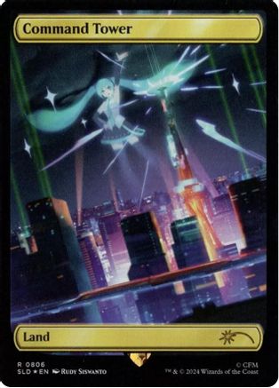 Image of Command Tower (0806) (Rainbow Foil) (SLD-806) - Secret Lair Drop Series Foil