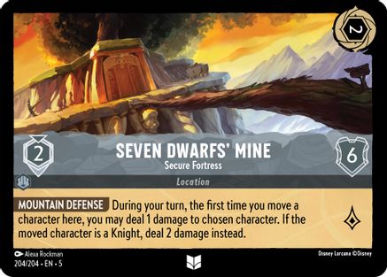 Image of Seven Dwarfs' Mine - Secure Fortress (204/204) - Shimmering Skies