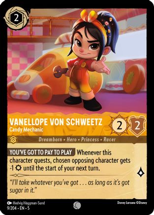 Image of Vanellope von Schweetz - Candy Mechanic (9/204) - Shimmering Skies