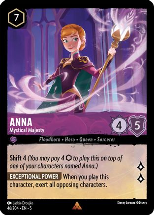 Image of Anna - Mystical Majesty (46/204) - Shimmering Skies Cold Foil