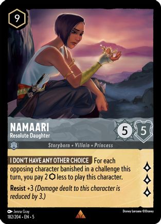Image of Namaari - Resolute Daughter (182/204) - Shimmering Skies