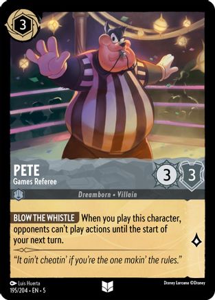 Image of Pete - Games Referee (195/204) - Shimmering Skies Cold Foil