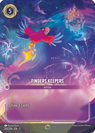 Image of Finders Keepers (Enchanted) (210/204) - Shimmering Skies Holofoil