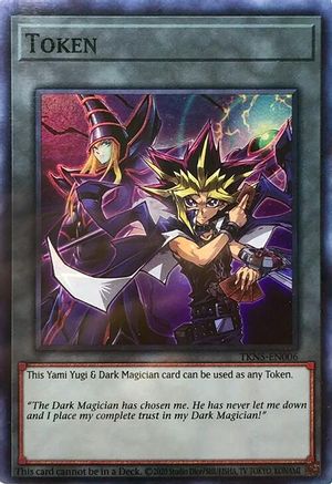 Image of Token: Yami Yugi & Dark Magician (TKN5-EN006) - Yu-Gi-Oh! Tokens Unlimited