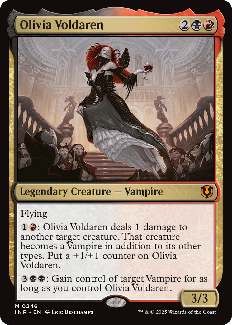 Image of Olivia Voldaren (INR-246) - Innistrad Remastered Foil