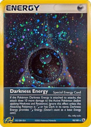 Image of Darkness Energy (Special) (Cosmos Holo) 093/109  - Holofoil League & Championship Cards - Rare