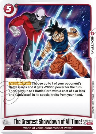 Image of The Greatest Showdown of All Time! (FB03-024) - Raging Roar