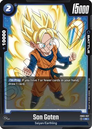 Image of Son Goten (FB03-037) - Raging Roar Holofoil