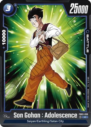 Image of Son Gohan : Adolescence - FB03-038 (FB03-038) - Raging Roar