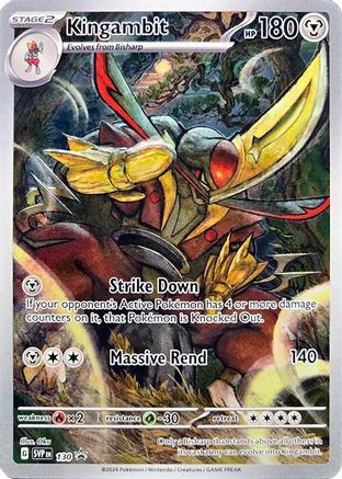 Image of Kingambit 130  - Holofoil SV Scarlet & Violet Promo Cards - Promo
