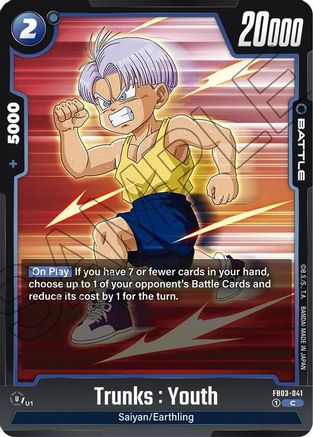 Image of Trunks : Youth (FB03-041) - Raging Roar
