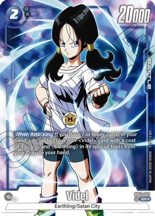 Image of Videl - FB03-042 (Alternate Art) (FB03-042) - Raging Roar Holofoil