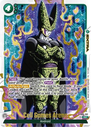 Image of Cell Games Arena - FB02-102 (Championship Pack 02) (Gold) (FB02-102) - Tournament and Championship Promos Holofoil