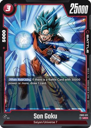 Image of Son Goku - FB03-011 (Championship Pack 02) (FB03-011) - Tournament and Championship Promos Holofoil