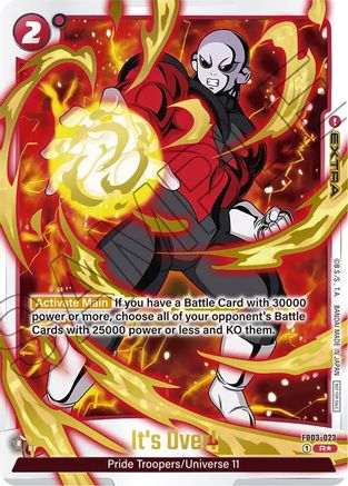 Image of It's Over! - FB03-023 (Championship Pack 02) (Gold) (FB03-023) - Tournament and Championship Promos Holofoil