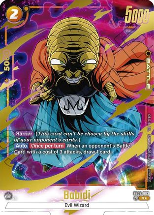 Image of Babidi - FB03-083 (Championship Pack 02) (Gold) (FB03-083) - Tournament and Championship Promos Holofoil