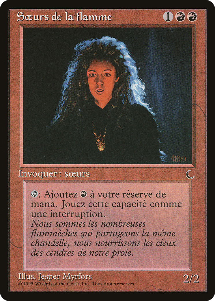 Image of Sisters of the Flame (French) - 