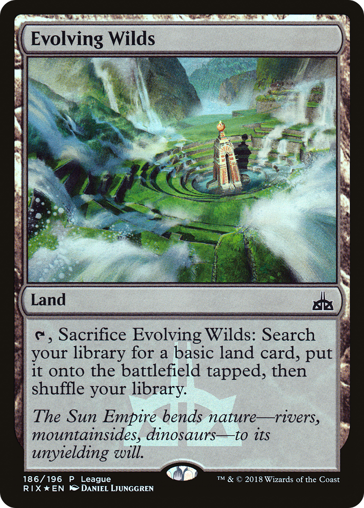 Image of Evolving Wilds (LEP-186) - Rivals of Ixalan Promos Foil