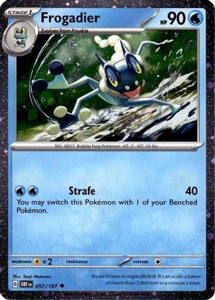 Image of Frogadier 057/197  - Holofoil Miscellaneous Cards & Products - Promo